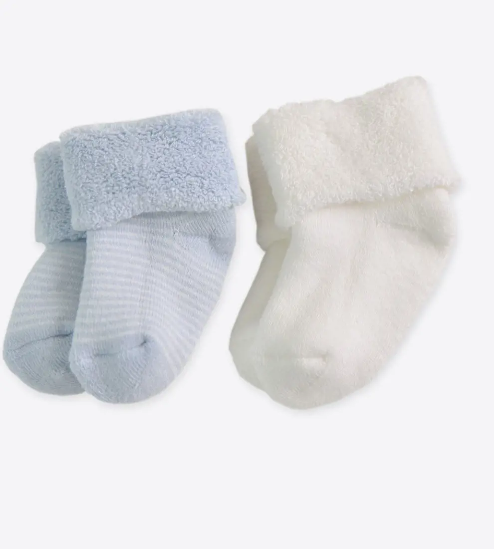 2er Froteesöckchen dünn gestreift